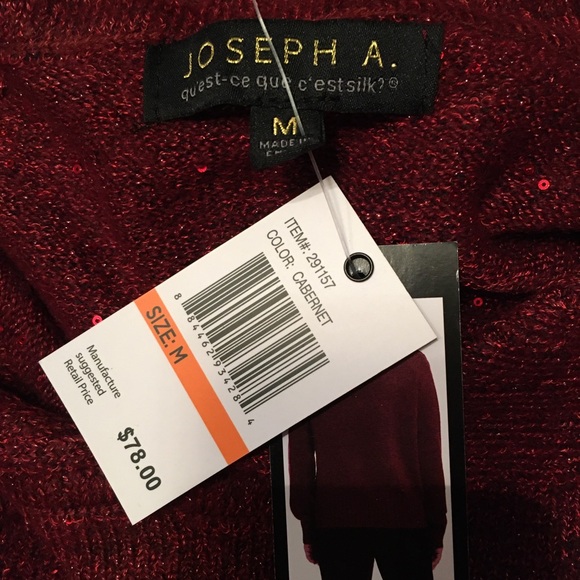 Joseph A. Sweater - NWT - Picture 5 of 5